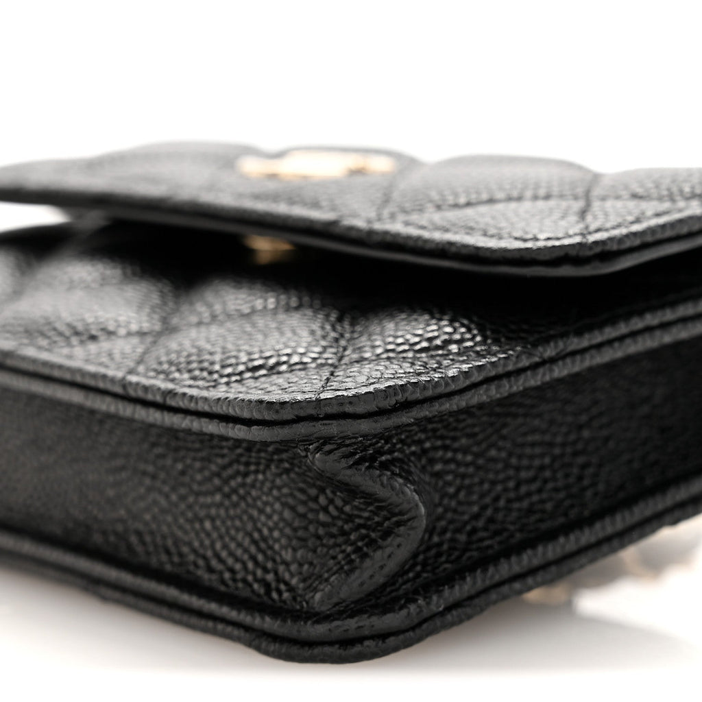 Chanel Caviar Quilted Belt Bag Black