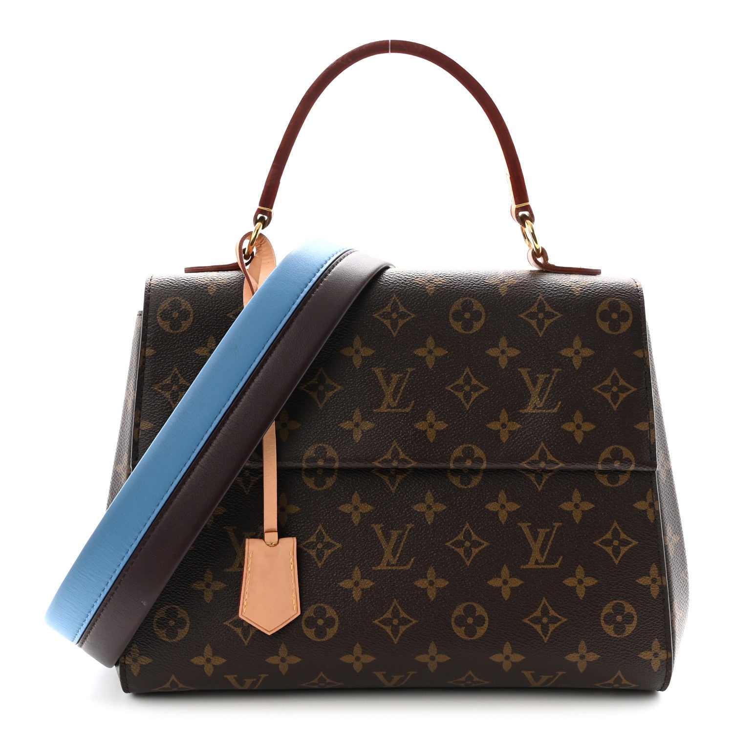 Louis Vuitton Monogram Cluny MM Blue Glacial