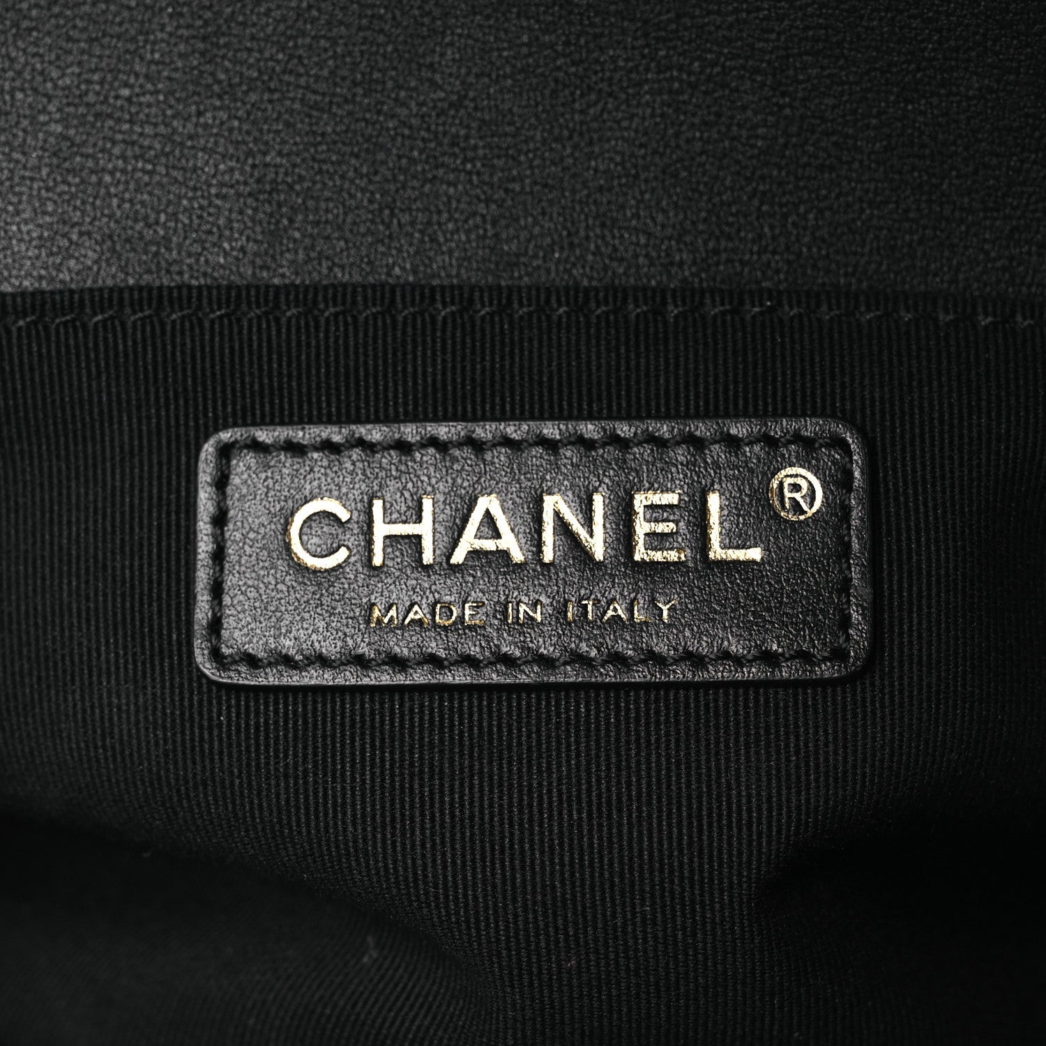 Chanel Lambskin Quilted Medium Boy Flap Black