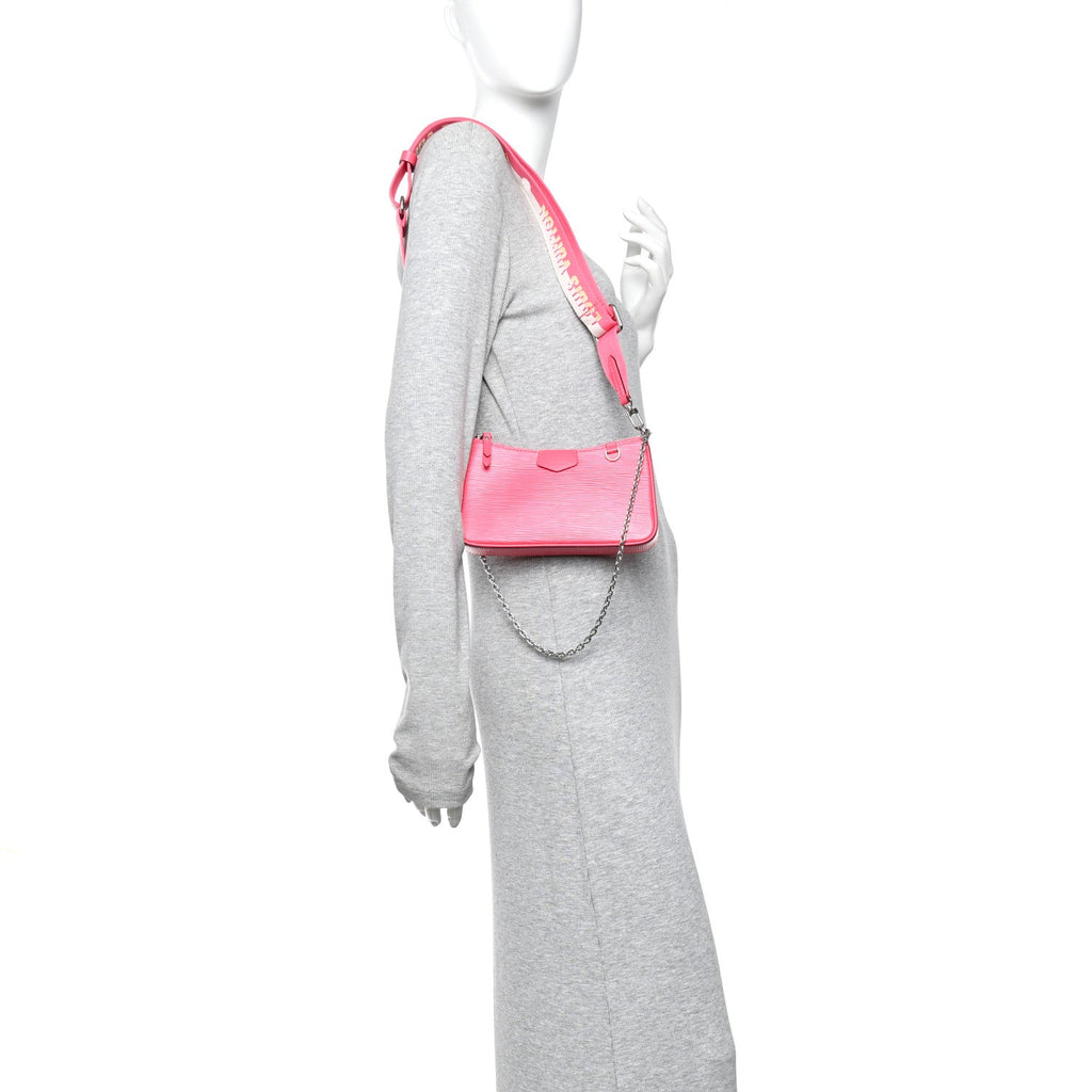 Louis Vuitton Epi Easy Pouch On Strap Dragon Fruit
