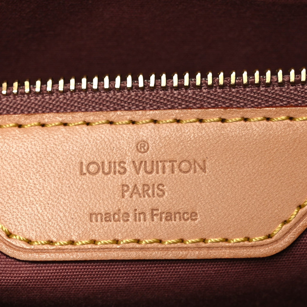 Louis Vuitton Vernis Brea MM Rose Velours