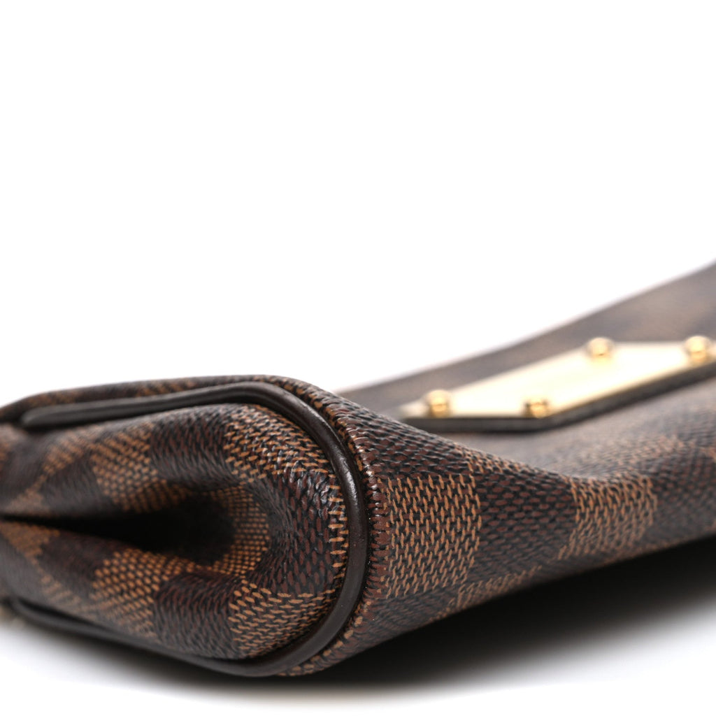 Louis Vuitton Damier Ebene Eva Clutch