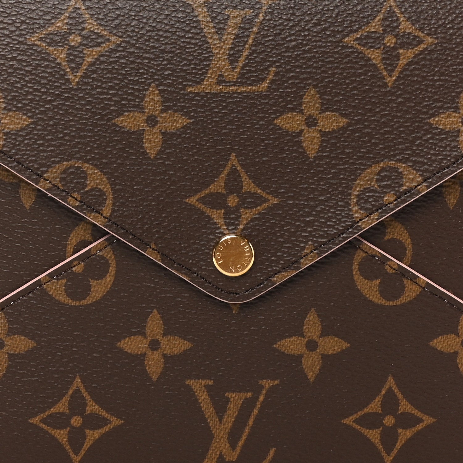 Louis Vuitton Monogram Large Kirigami Pochette Insert Rose Ballerine