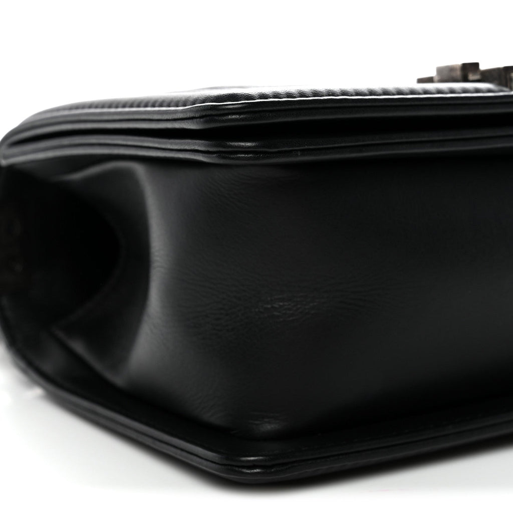 Chanel Calfskin Quilted Small Boy Flap Black