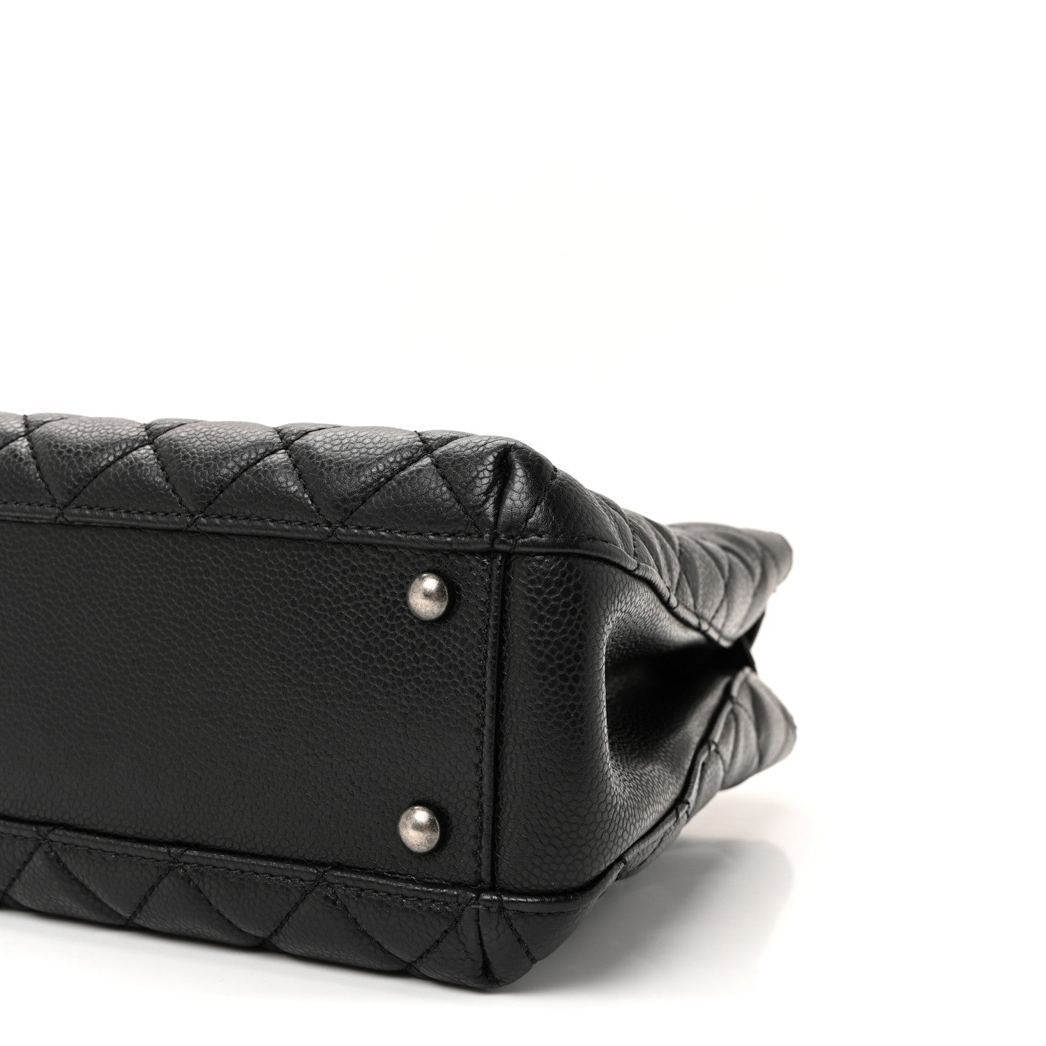 Chanel Caviar Quilted Small City Shopping Tote Black