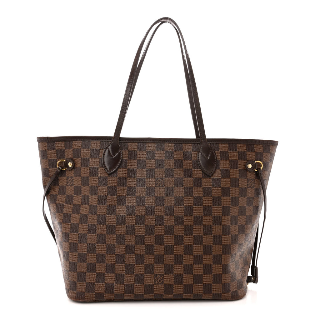Louis Vuitton Damier Ebene Neo Neverfull MM Rose Ballerine