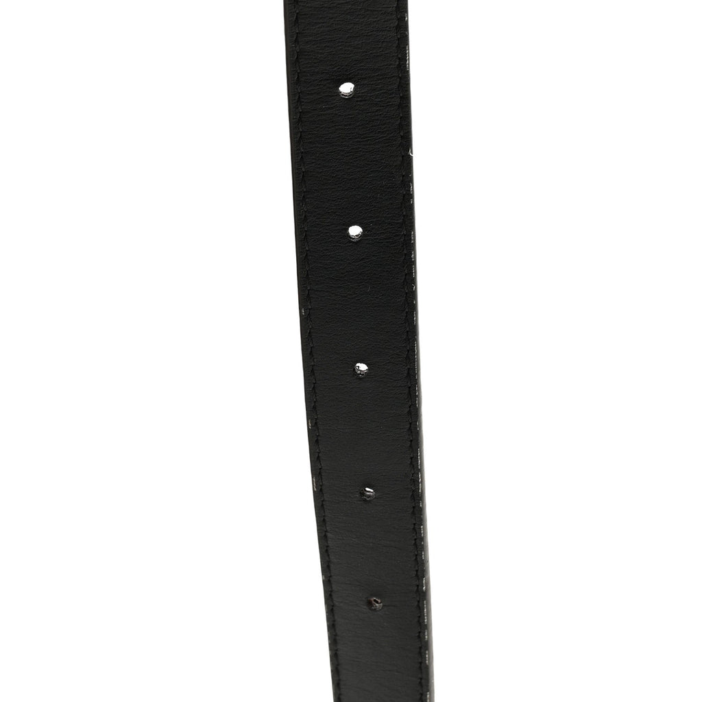 Louis Vuitton Calfskin Monogram 20mm LV Iconic Reversible Belt 85 34 Black