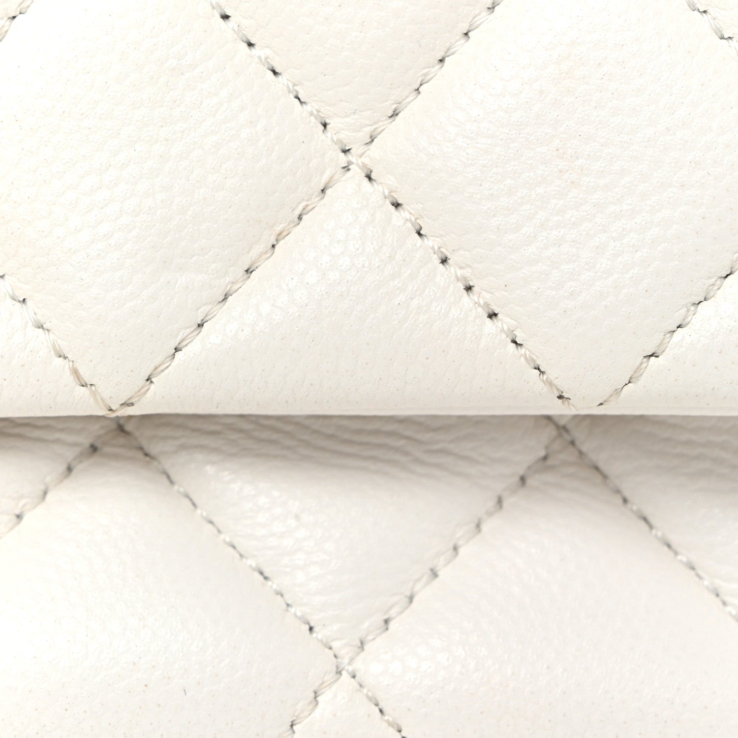 Chanel Caviar Quilted Small Top Handle Flap With Chain White