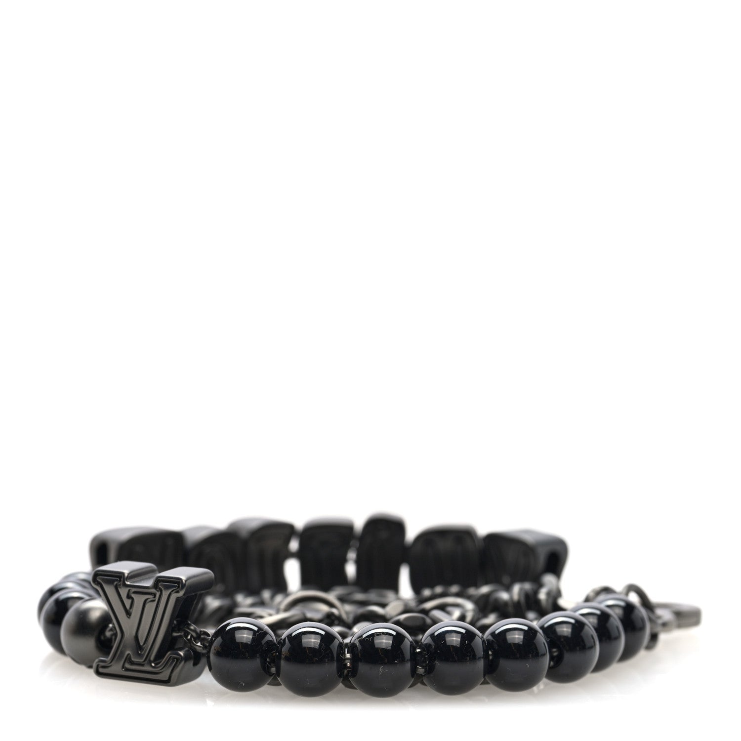 Louis Vuitton Ruthenium Vuitton Chain Belt