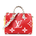 Louis Vuitton Monogram Giant Speedy Bandouliere 30 Rouge