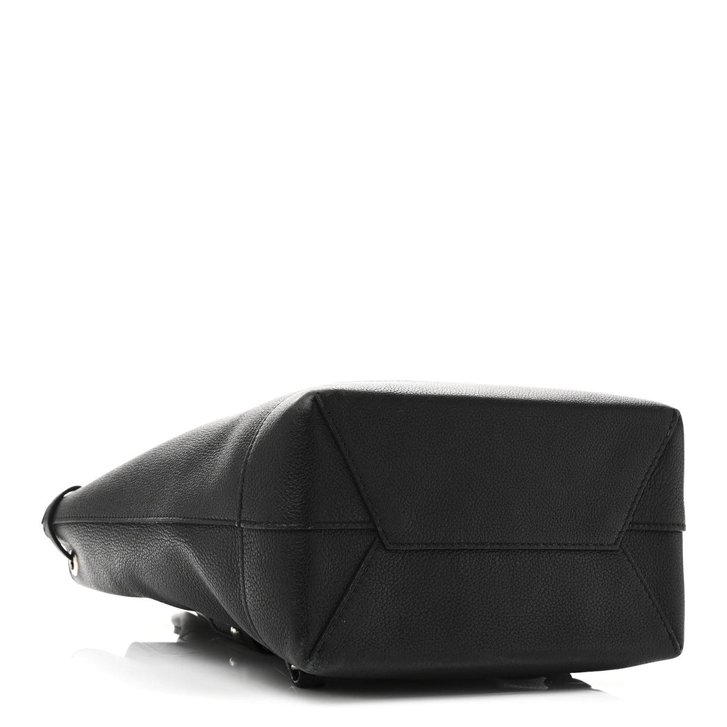 Louis Vuitton Calfskin Lockme Backpack Black