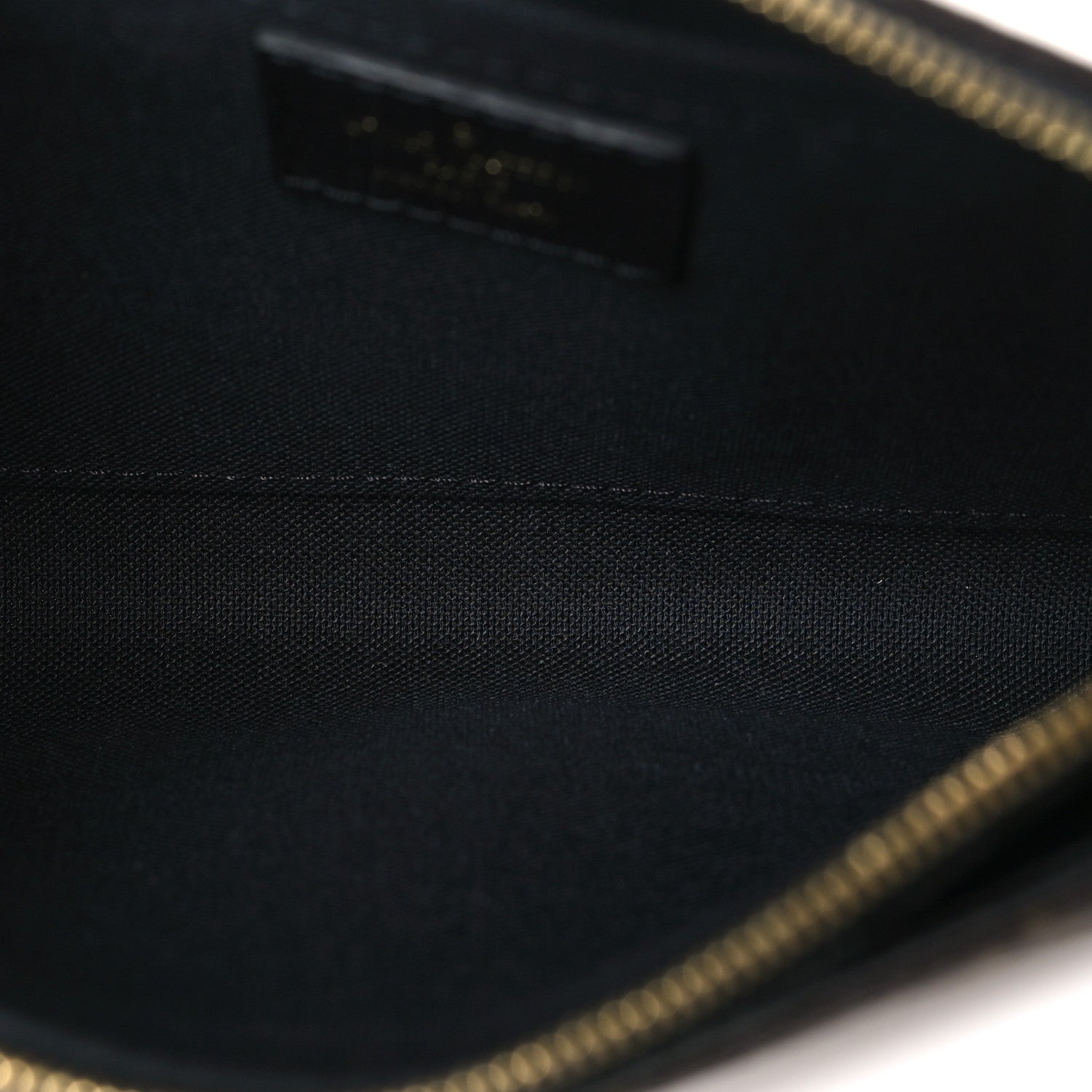 Louis Vuitton Monogram Pallas Clutch Black