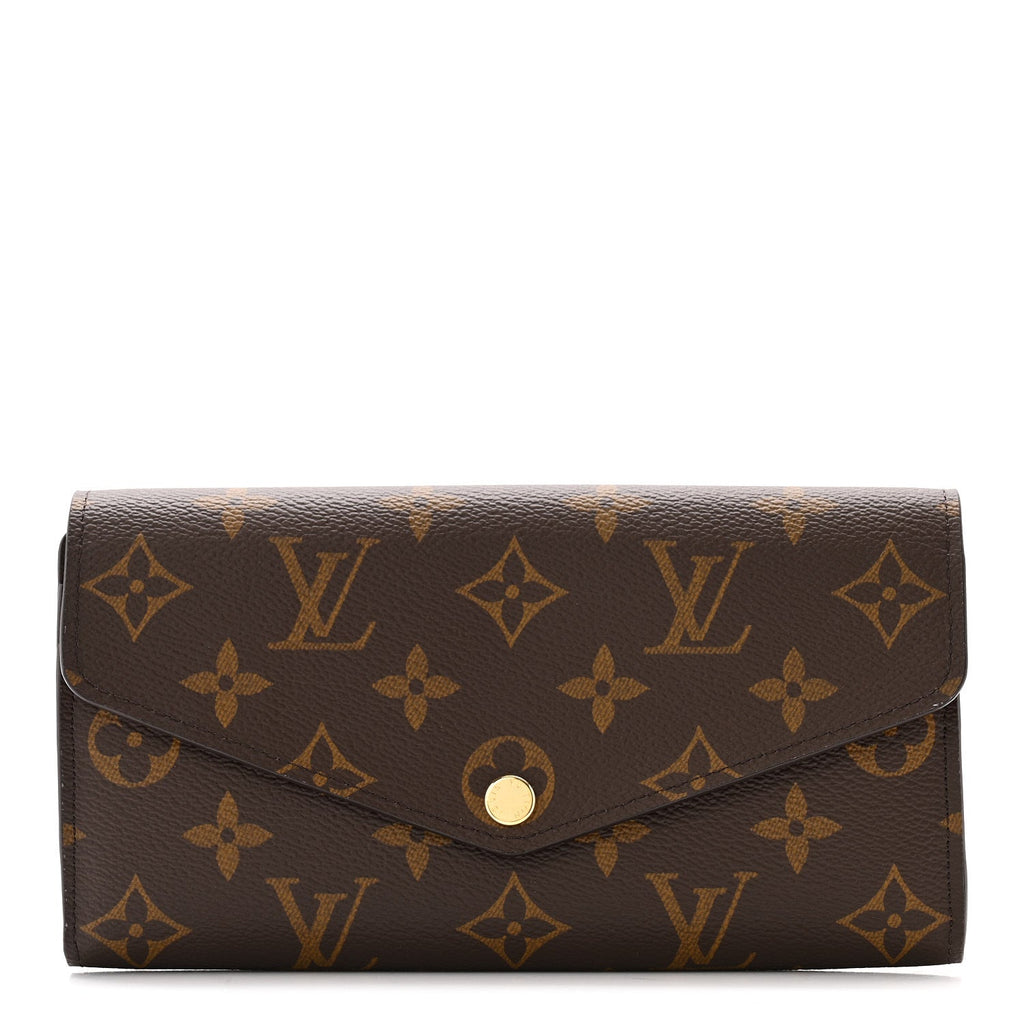 Louis Vuitton Monogram Sarah Wallet NM Coquelicot