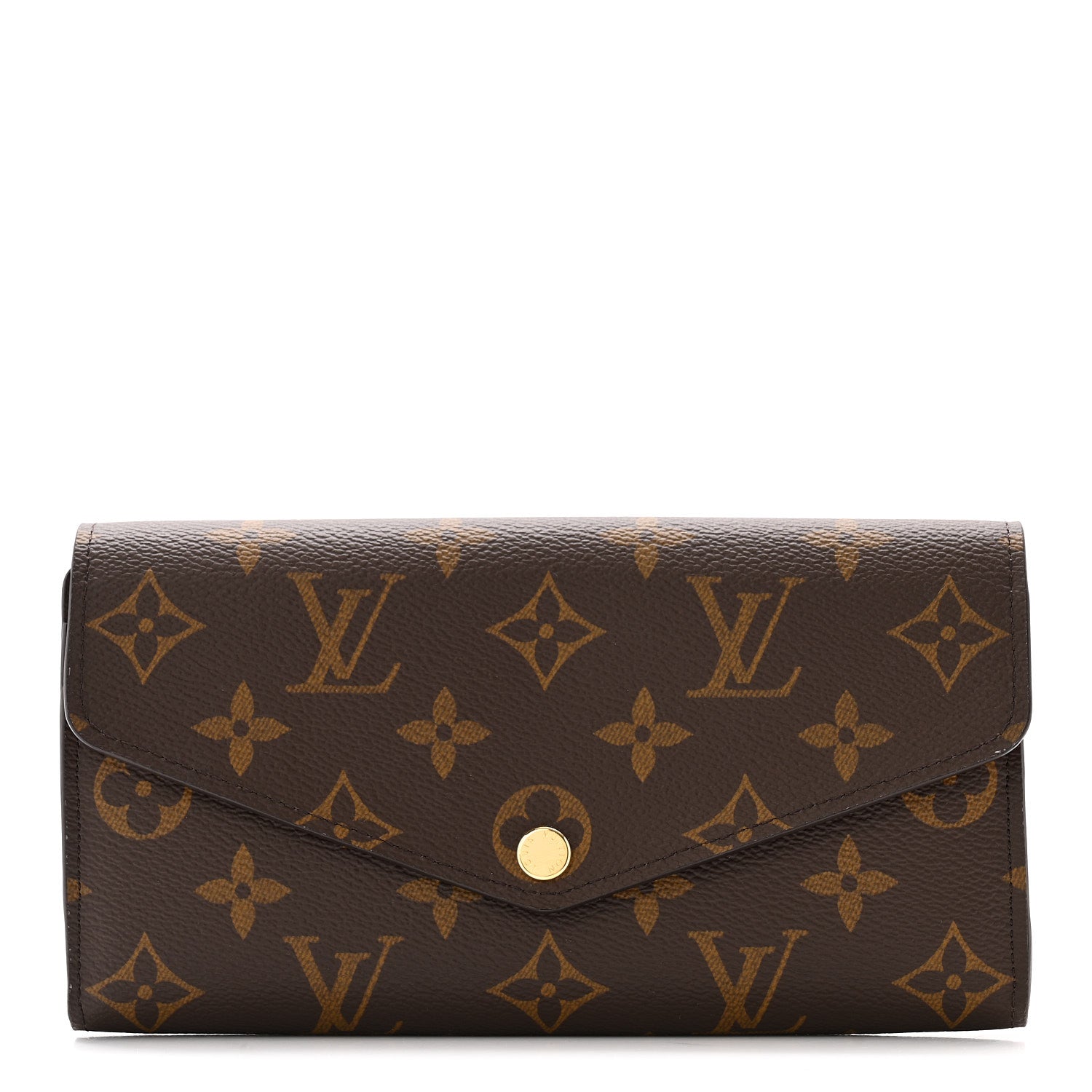 Louis Vuitton Monogram Sarah Wallet NM Coquelicot