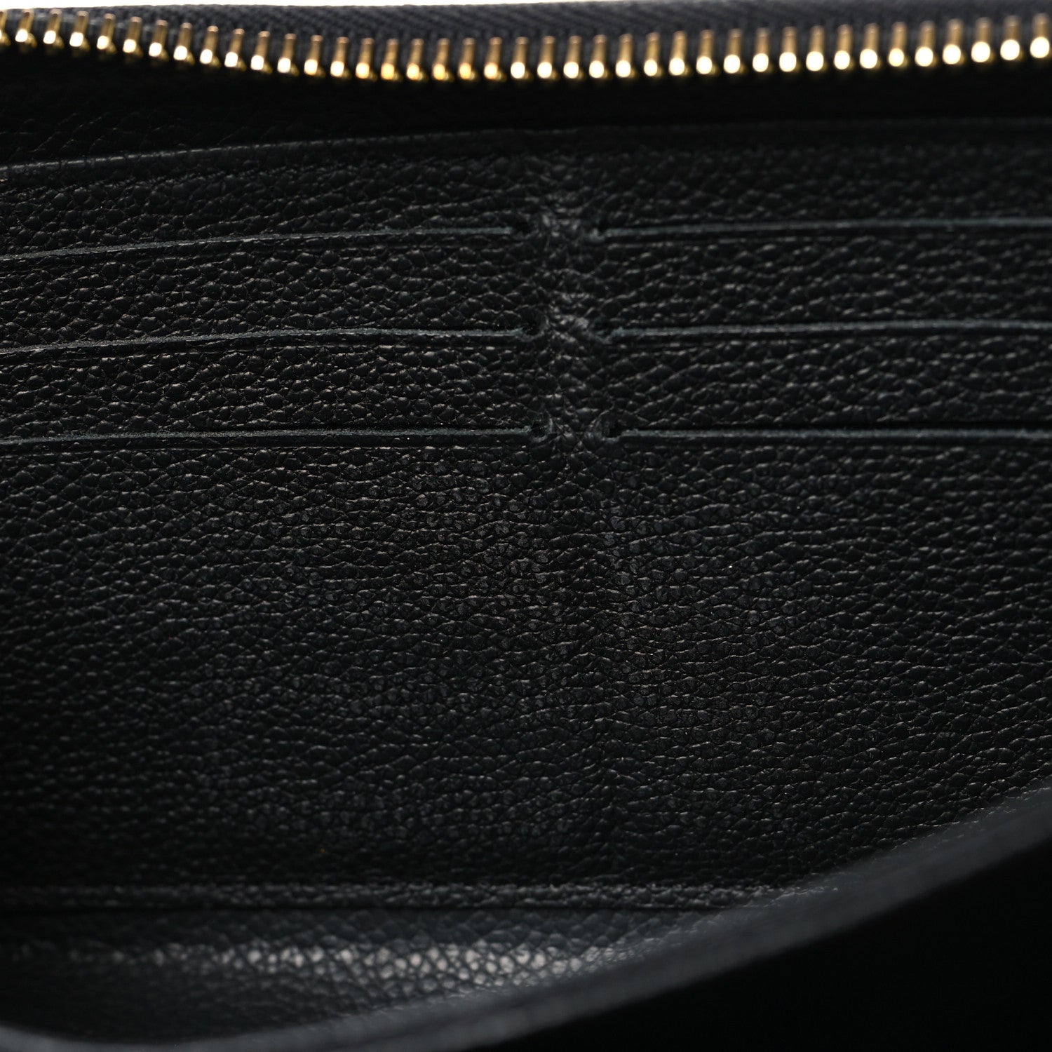 Louis Vuitton Empreinte Zippy Wallet Black