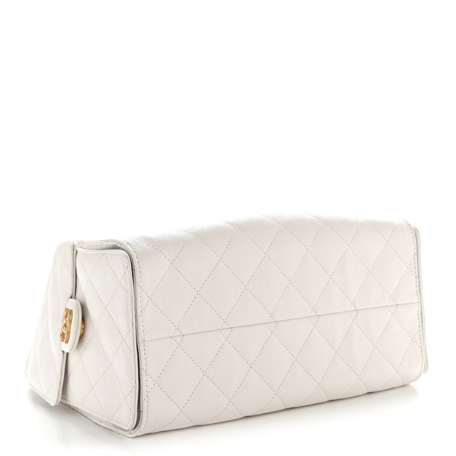 Chanel Caviar Quilted Small Chanel 25 Handbag White