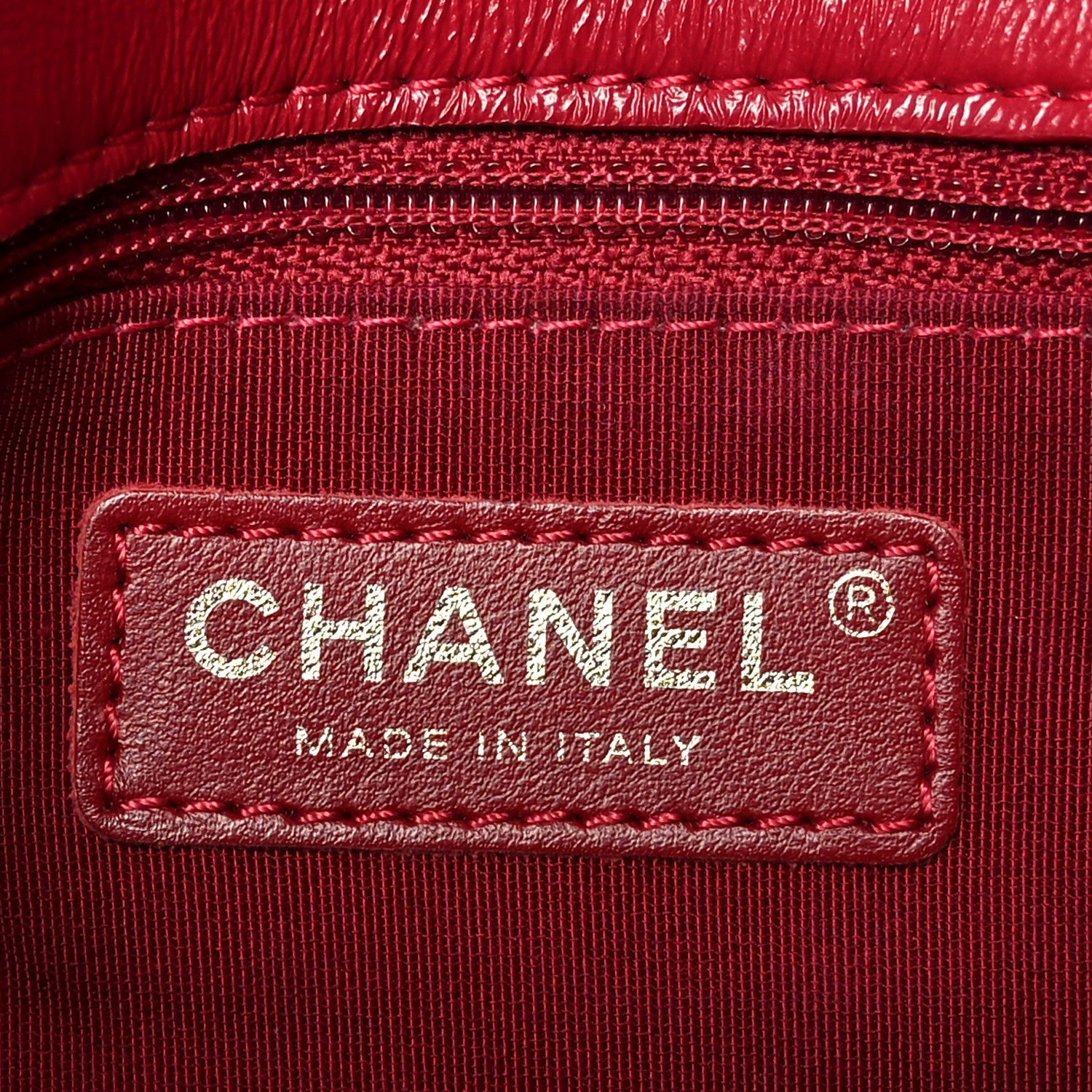 Chanel Shiny Lambskin Quilted Small Fashion Therapy Flap Bag Red