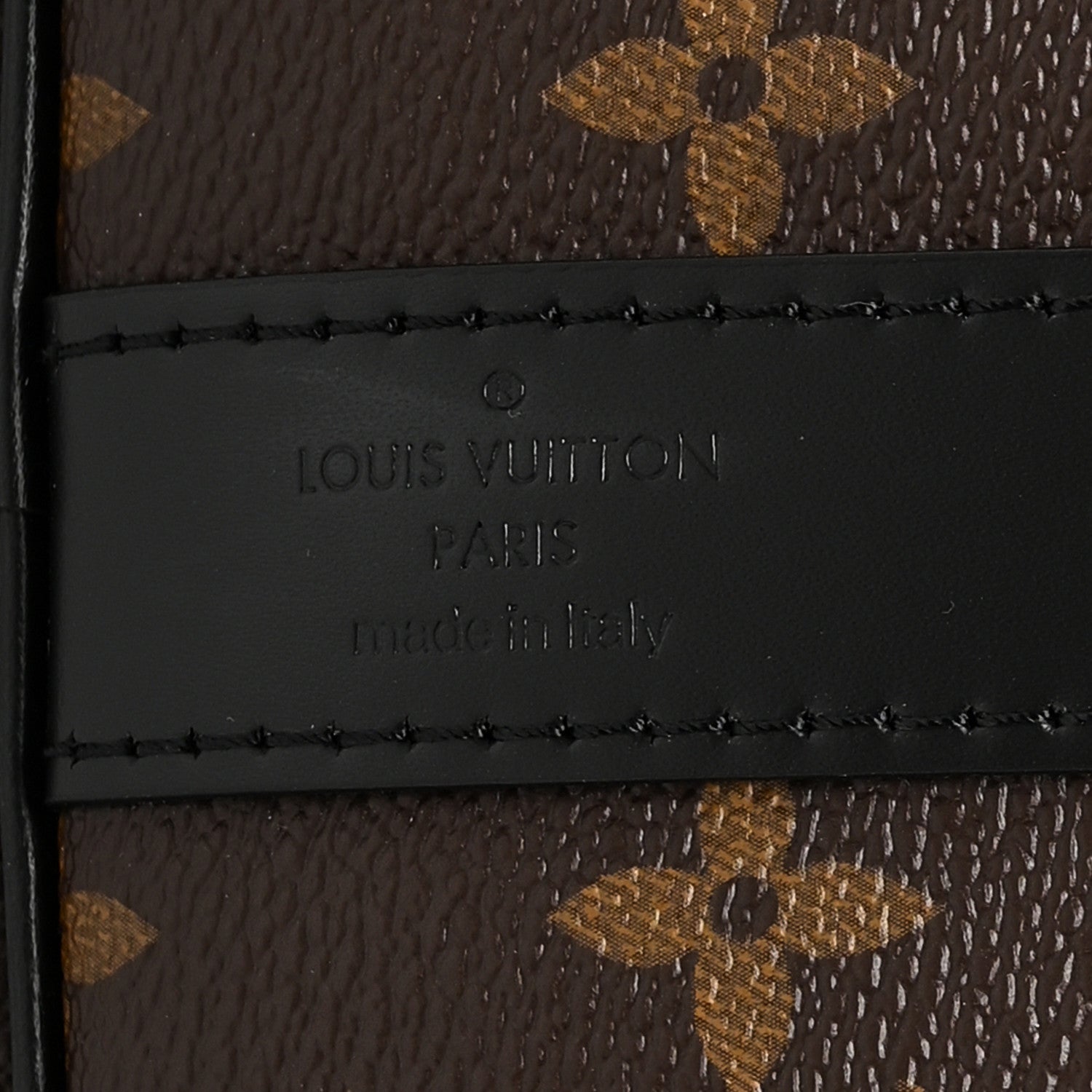 Louis Vuitton Monogram Macassar Keepall Bandouliere 45