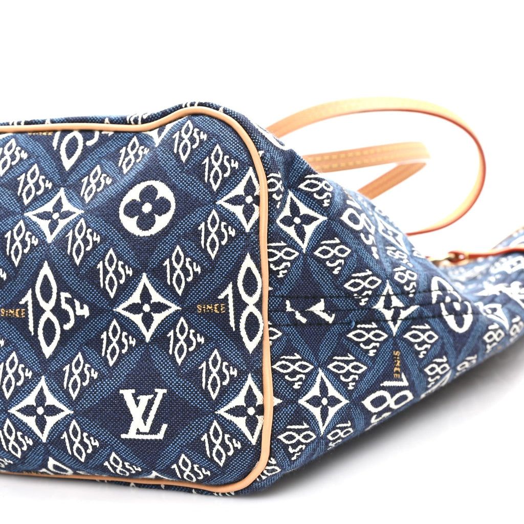 Louis Vuitton Jacquard Since 1854 Neverfull MM Blue