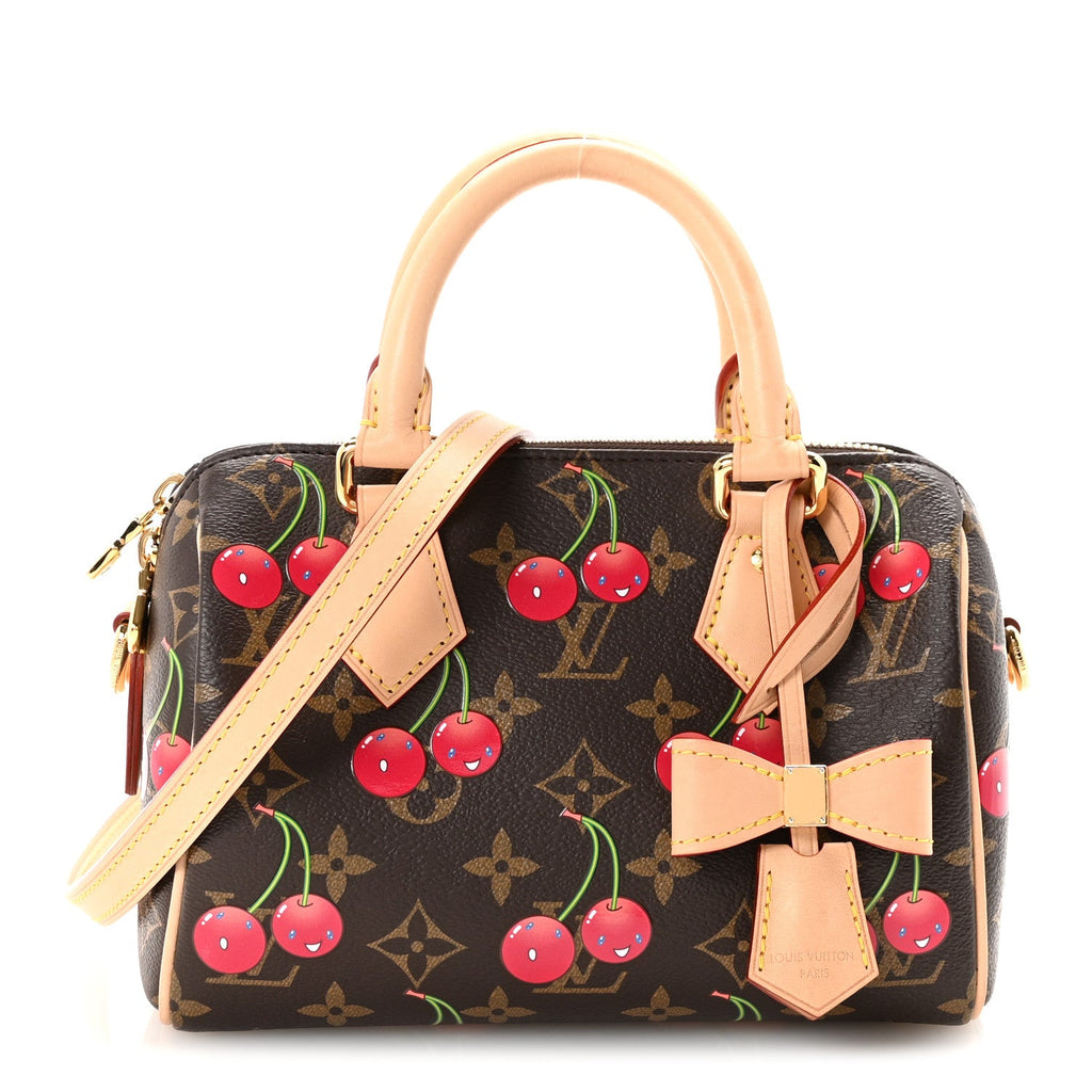 Louis Vuitton LV X TM Monogram Cerises Speedy Bandouliere 20