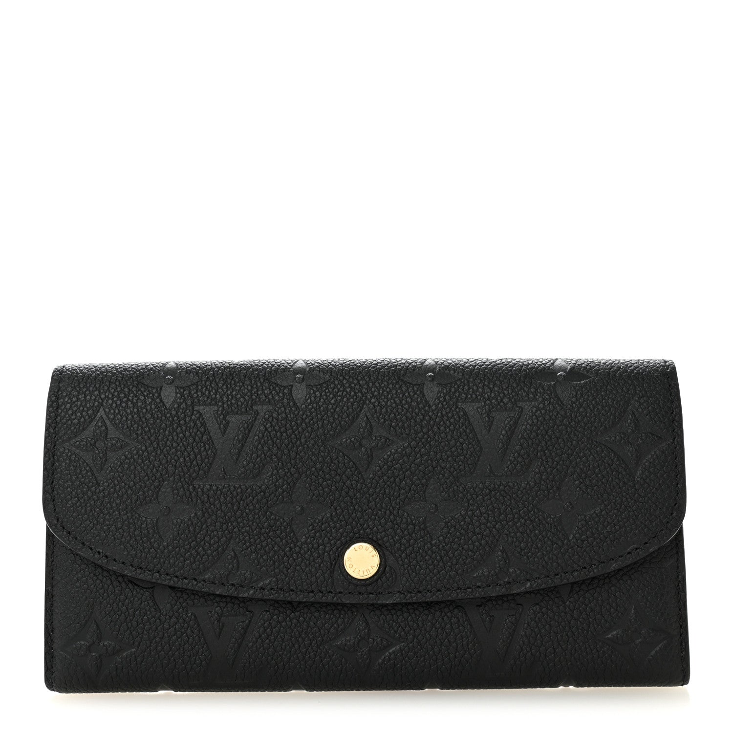 Louis Vuitton Empreinte Emilie Wallet Black Dune