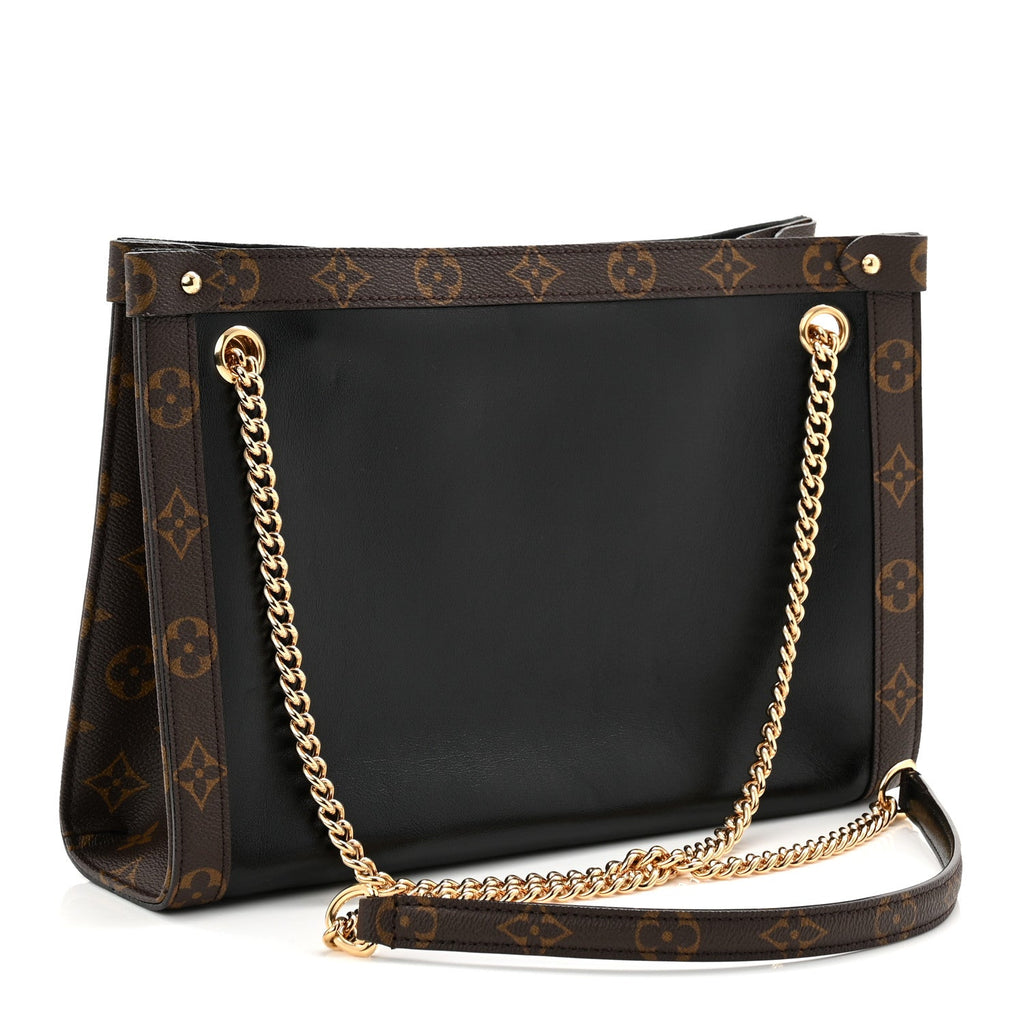 Louis Vuitton Calfskin Monogram Nova Vibe PM Black
