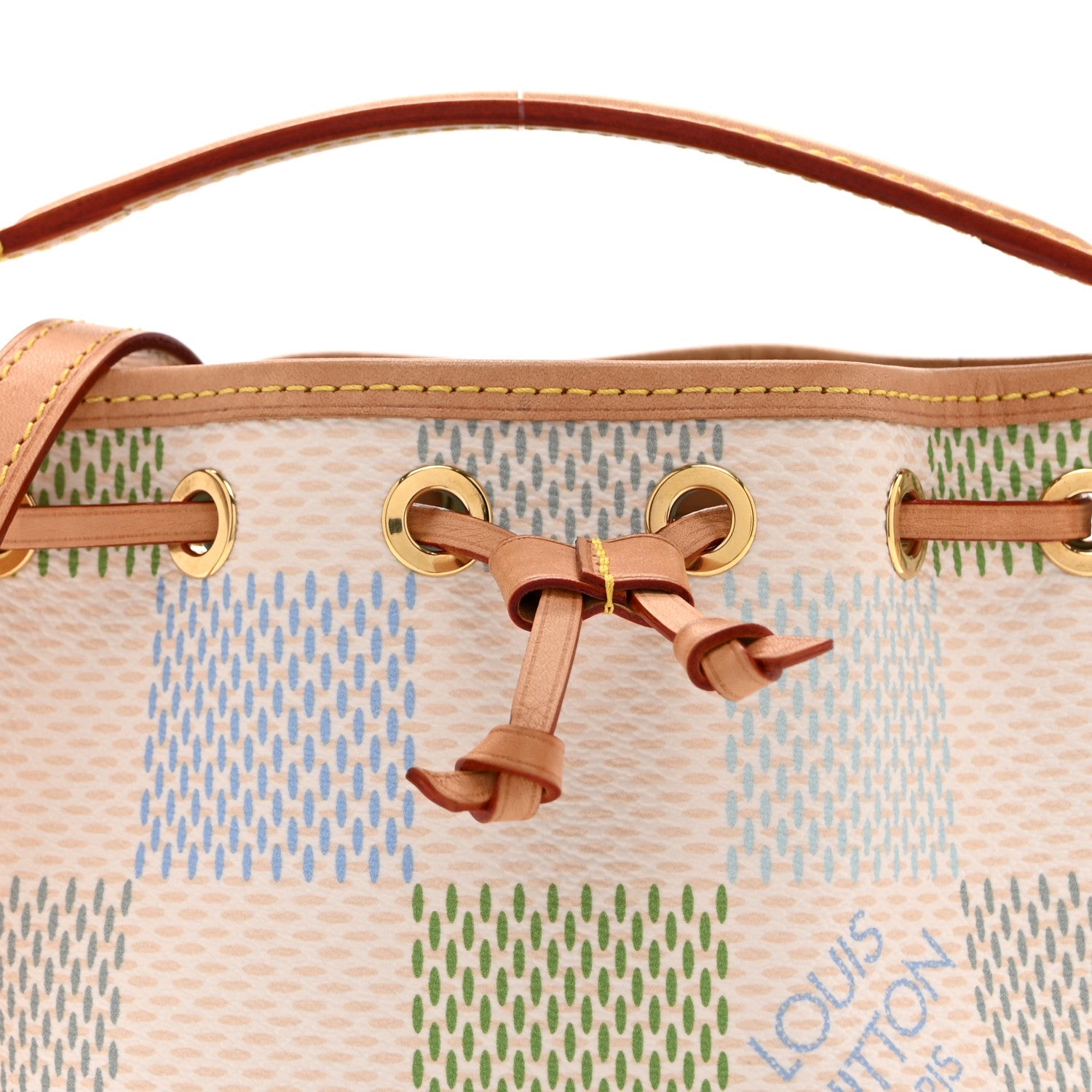 Louis Vuitton Damier Giant Nano Noe Pistachio
