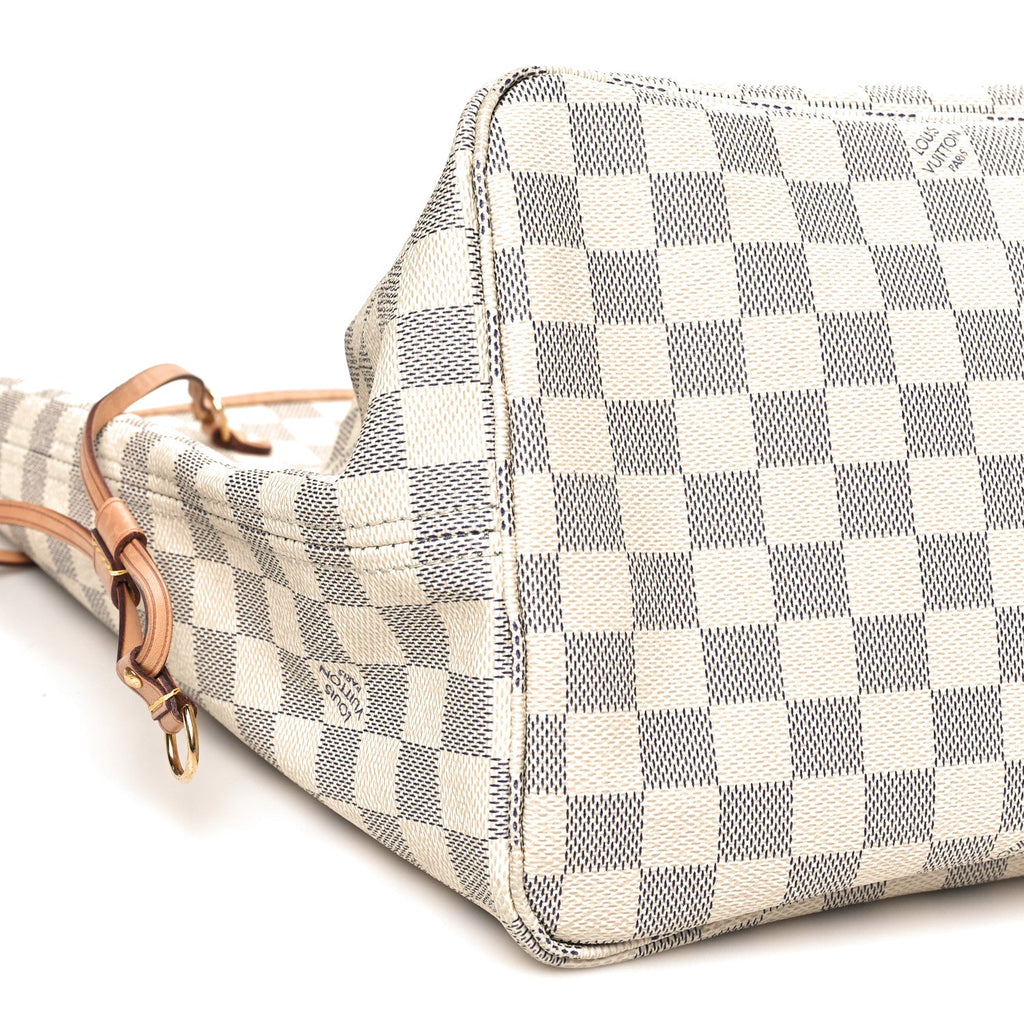 Louis Vuitton Damier Azur Neo Neverfull GM Rose Ballerine