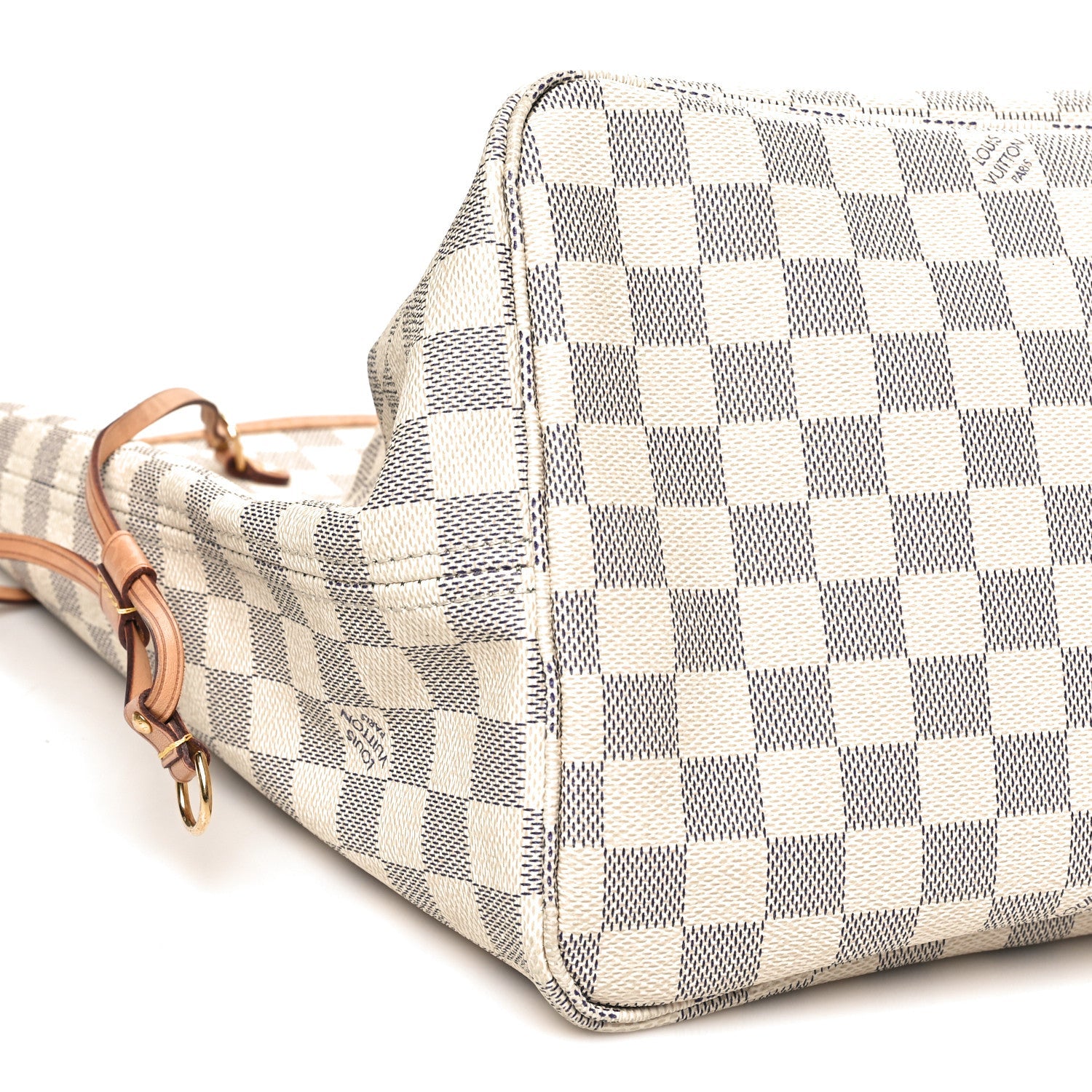 Louis Vuitton Damier Azur Neo Neverfull GM Rose Ballerine