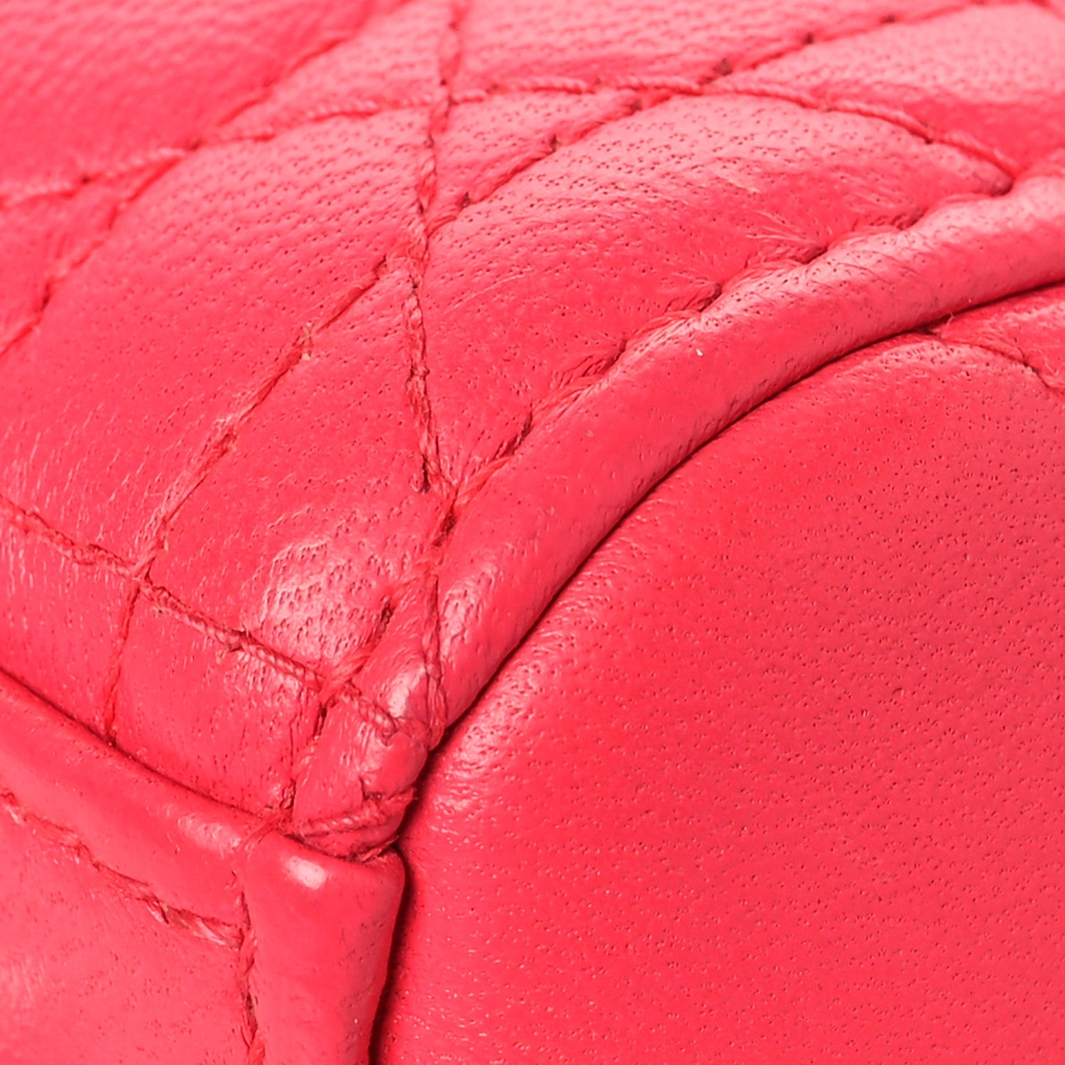Christian Dior Lambskin Cannage Medium Lady Dior Pink