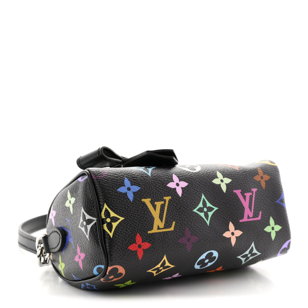 Louis Vuitton LV X TM Monogram Multicolor Nano Speedy Black