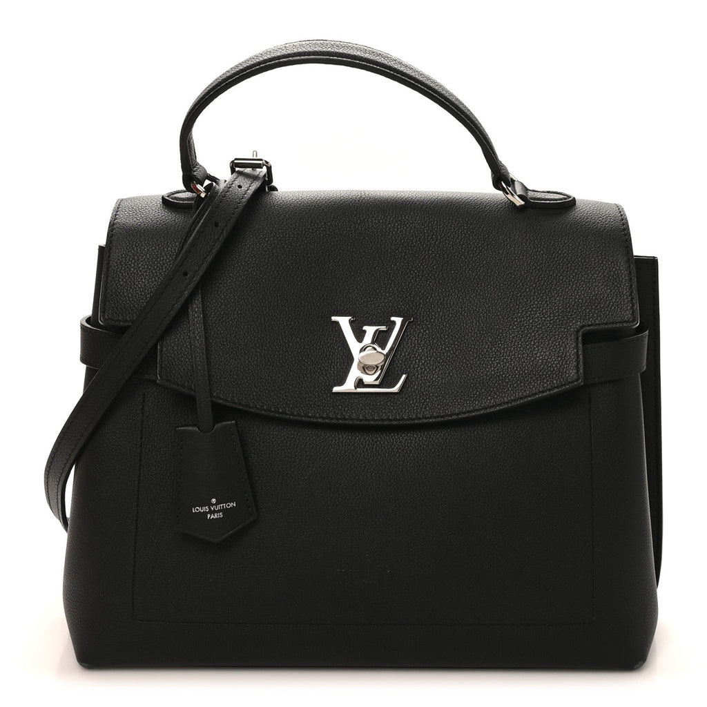 Louis Vuitton Soft Calfskin Lockme Ever MM Black