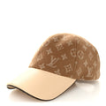 Louis Vuitton Wool Monogram Carry On Cap M Beige