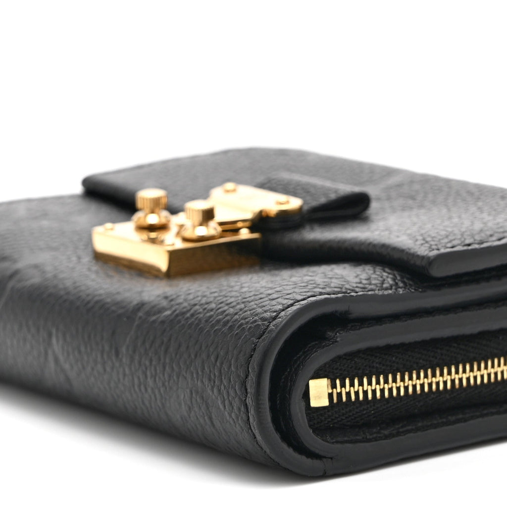 Louis Vuitton Empreinte Metis Compact Wallet Black