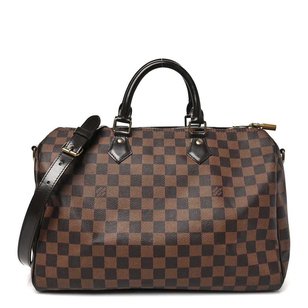 Louis Vuitton Damier Ebene Speedy Bandouliere 35