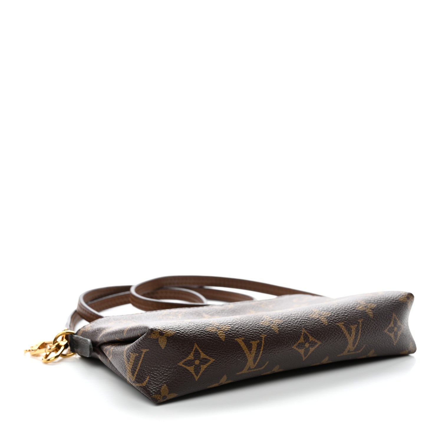 Louis Vuitton Monogram Pallas Clutch Black