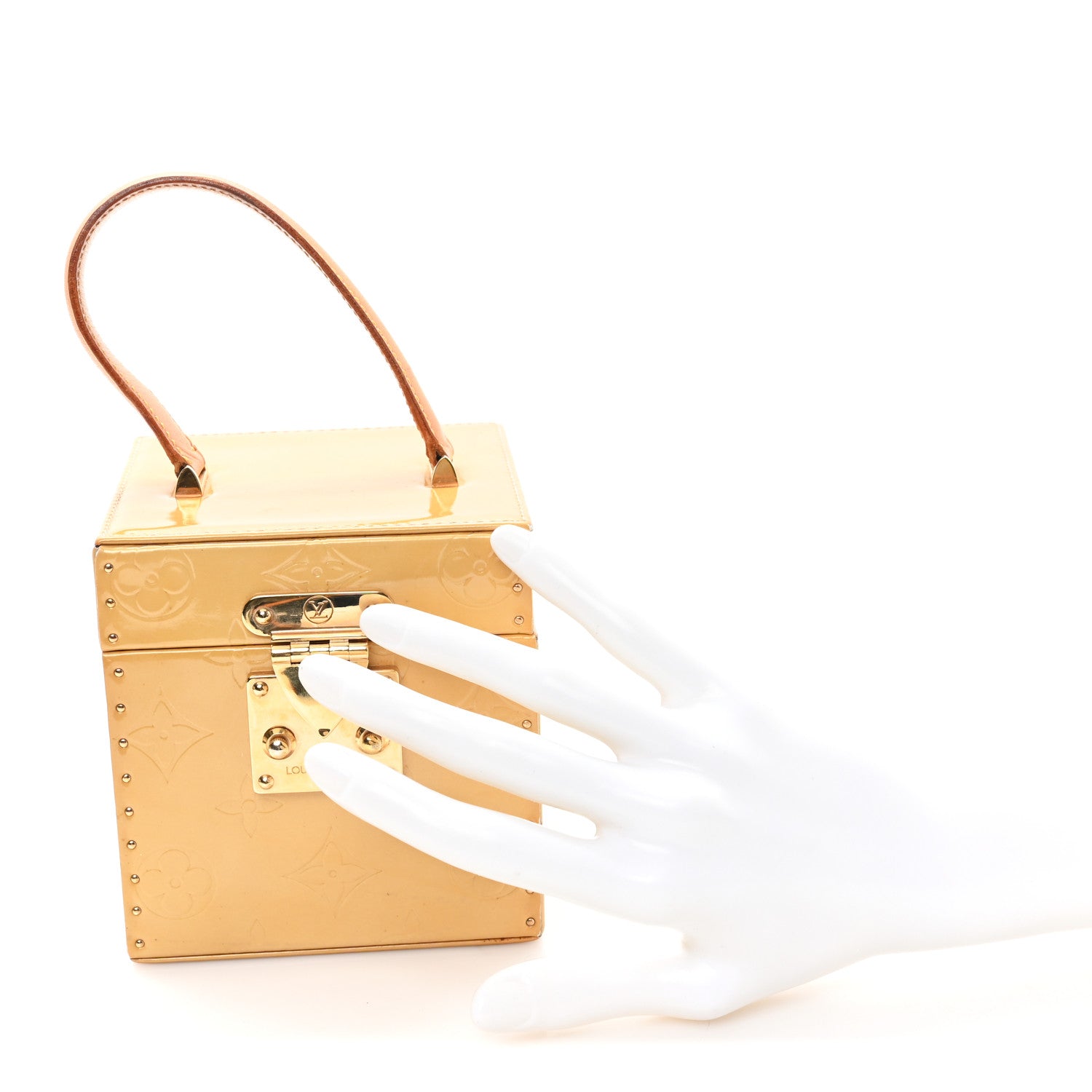 Louis Vuitton Vernis Bleecker Box Beige