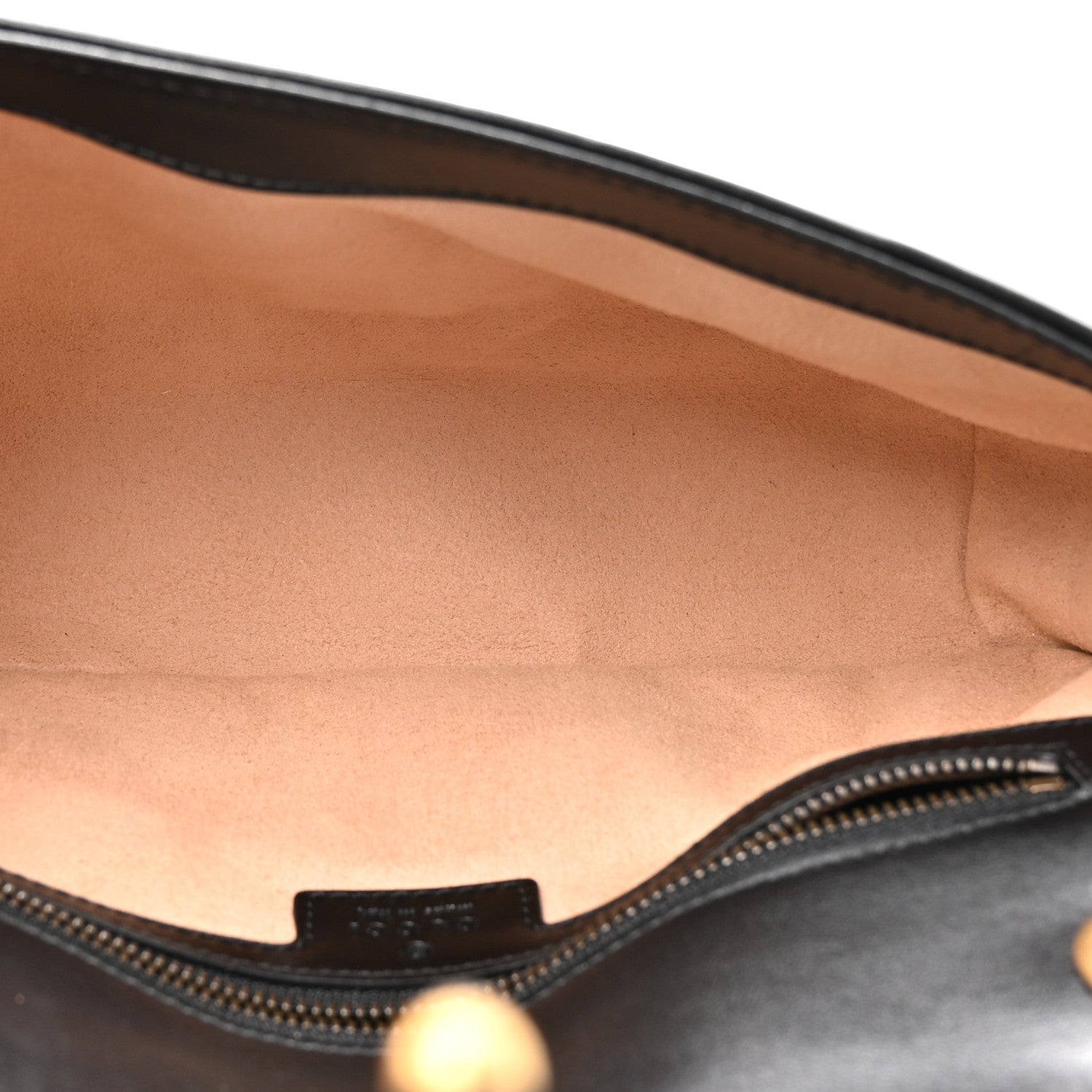 Gucci Calfskin Matelasse Small GG Marmont Shoulder Bag Black