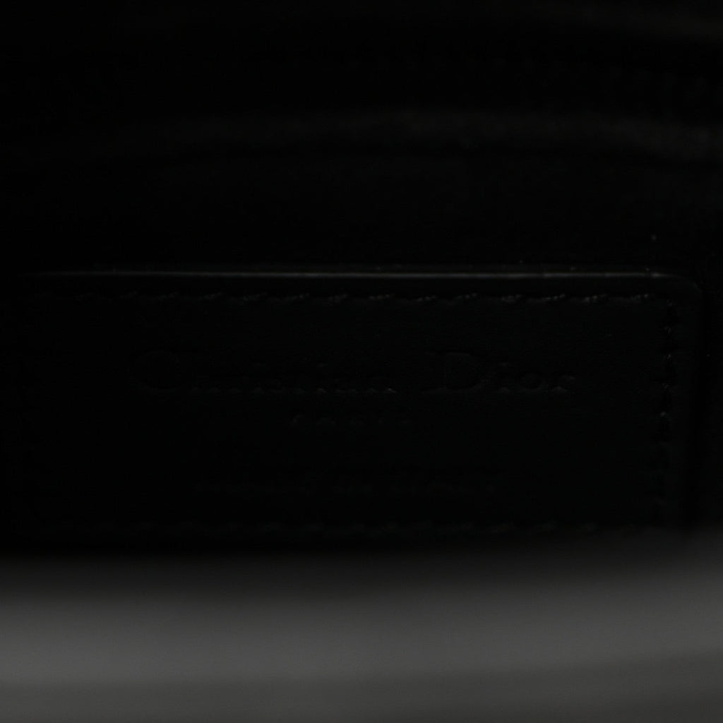 Christian Dior Ultra Matte Calfskin Cannage Small My ABCDior Lady Dior Black