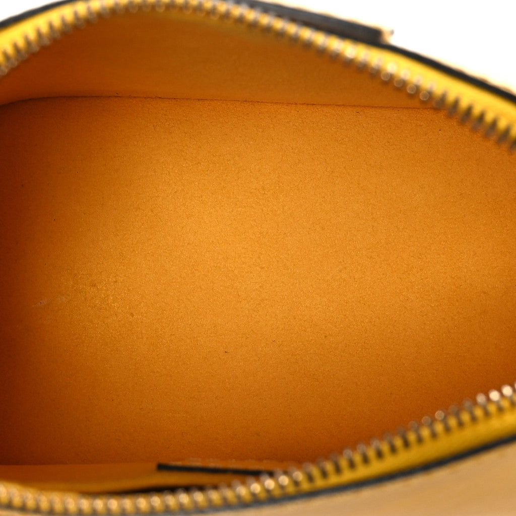 Louis Vuitton Epi Alma Mini Citron