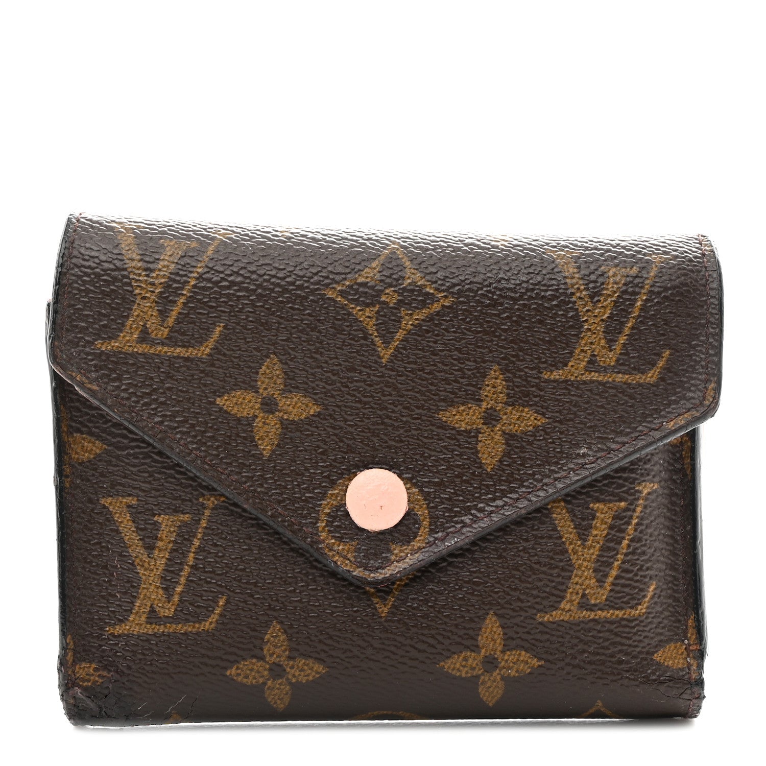 Louis Vuitton Monogram Victorine Wallet Rose Ballerine