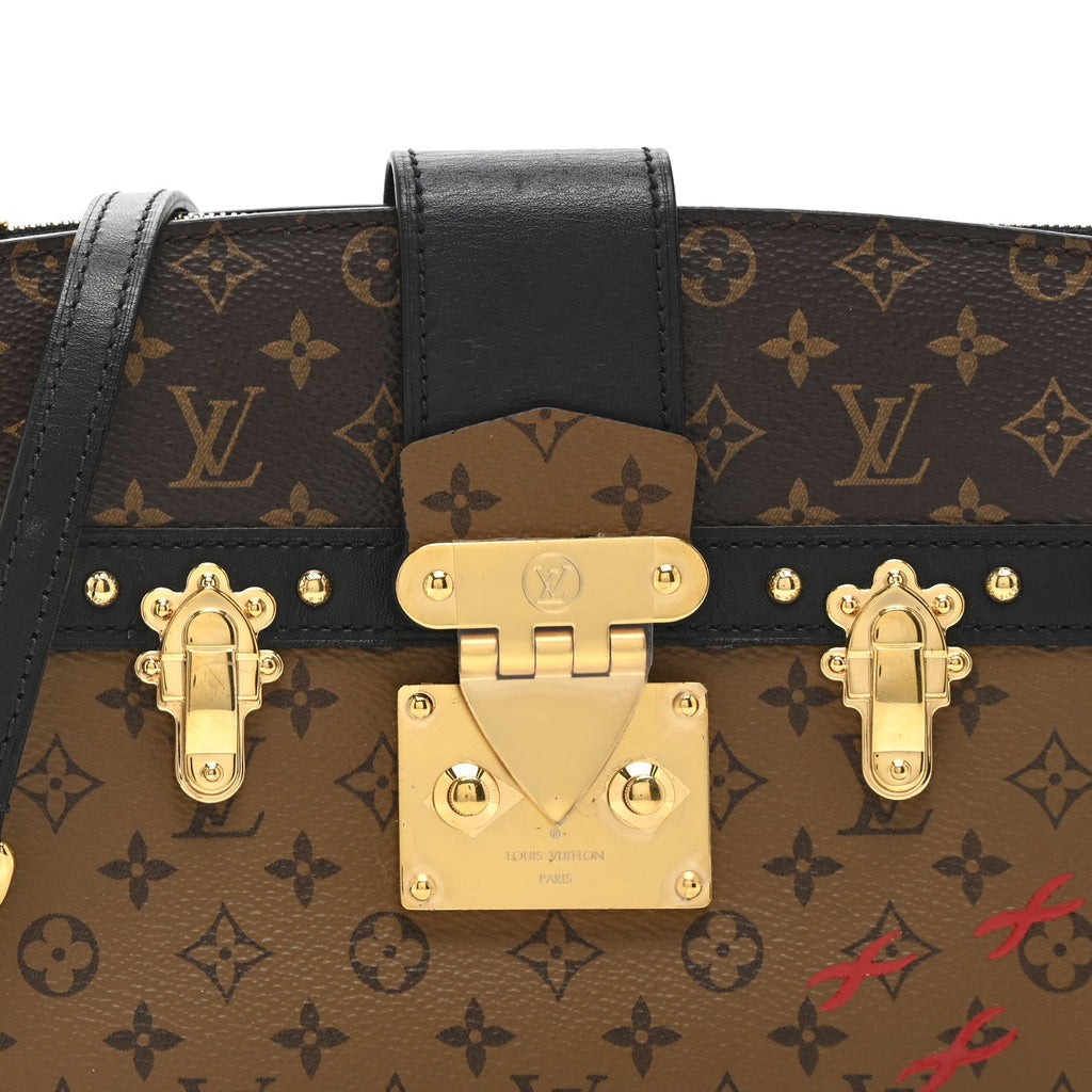 Louis Vuitton Reverse Monogram Trunk Clutch