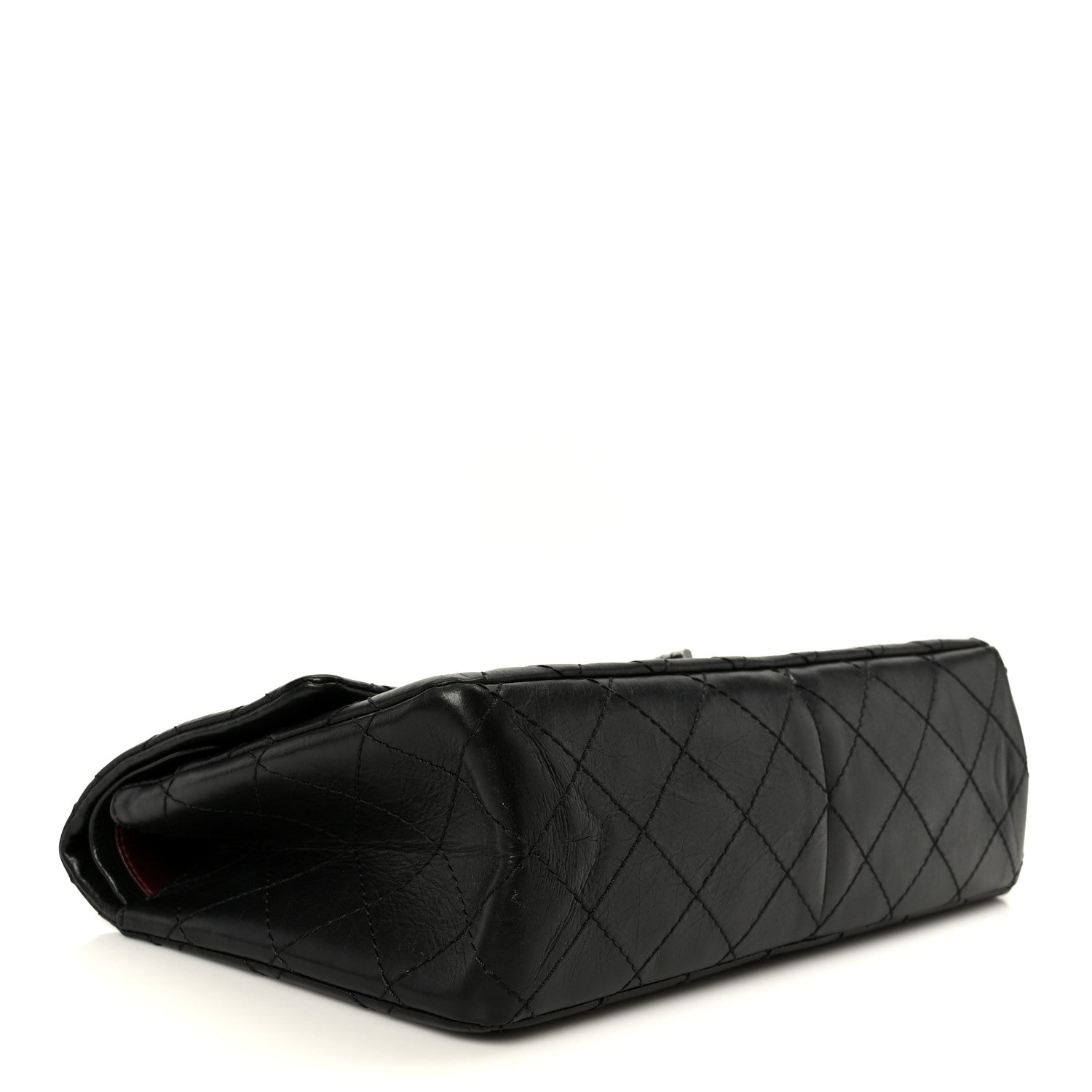 Chanel Aged Calfskin Quilted 2.55 Reissue 226 Flap Black