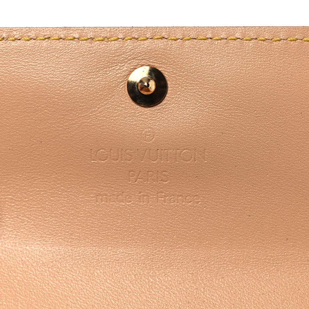 Louis Vuitton Monogram Multicolor Porte-Monnaie Plat Coin Purse White