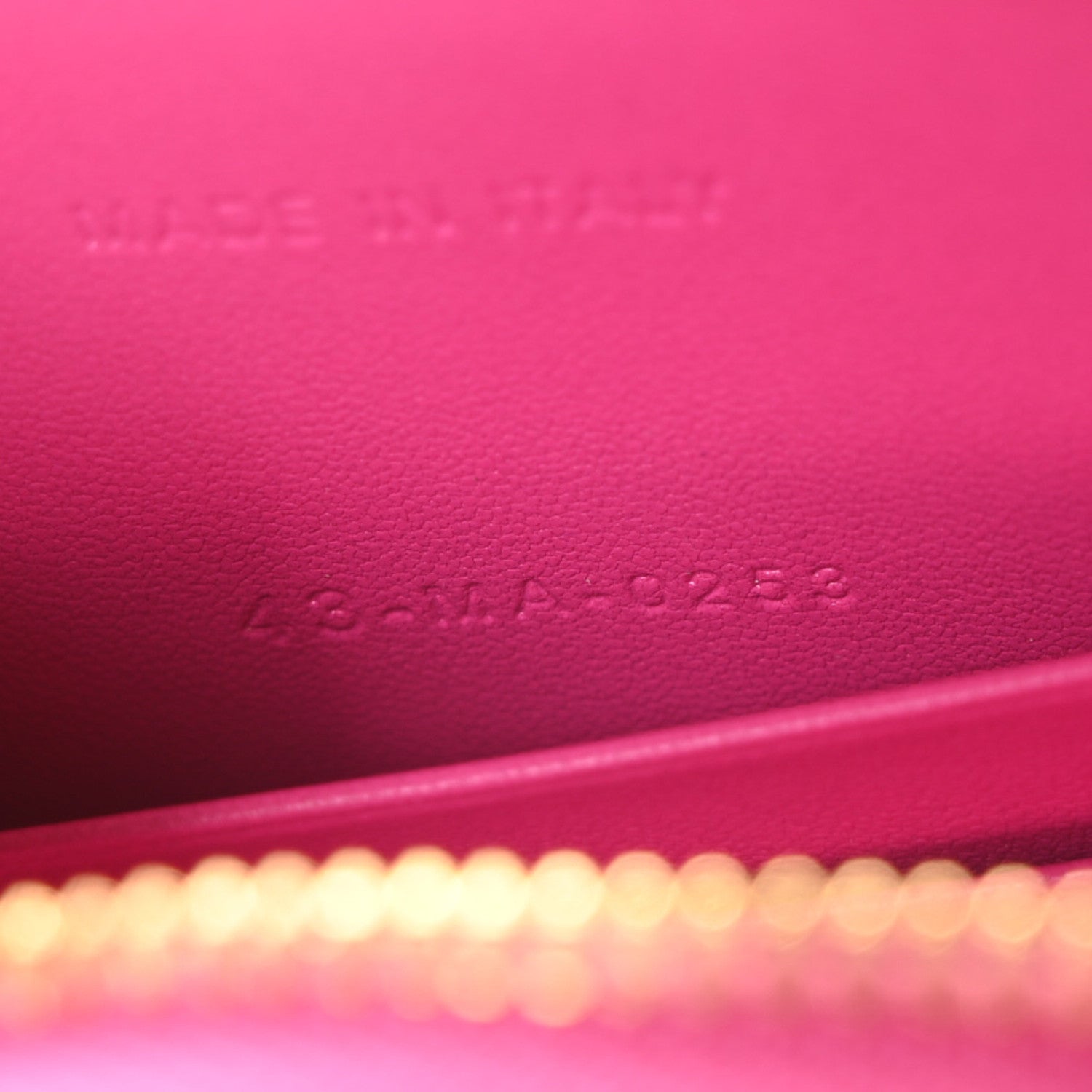 Christian Dior Calfskin CD Signature Oval Crossbody Camera Bag Rani Pink