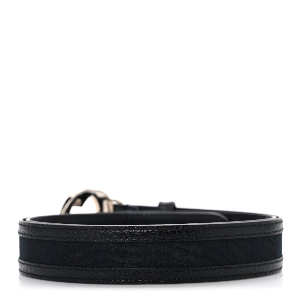 Gucci Monogram Interlocking G Belt 85 34 Black
