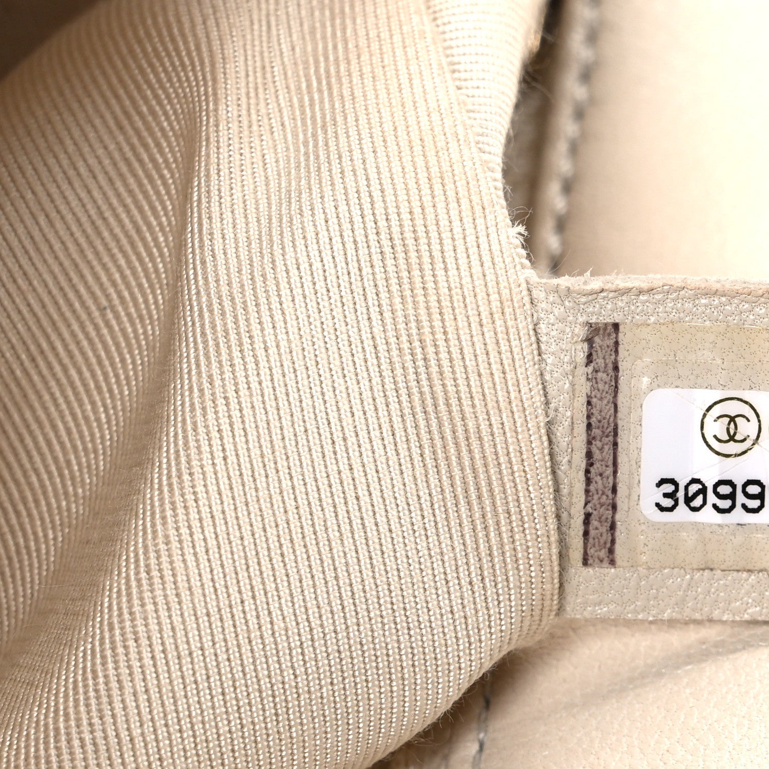 Chanel Goatskin Quilted Medium Chanel 19 Flap Beige