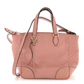 Gucci Microguccissima Small Bree Tote Soft Pink