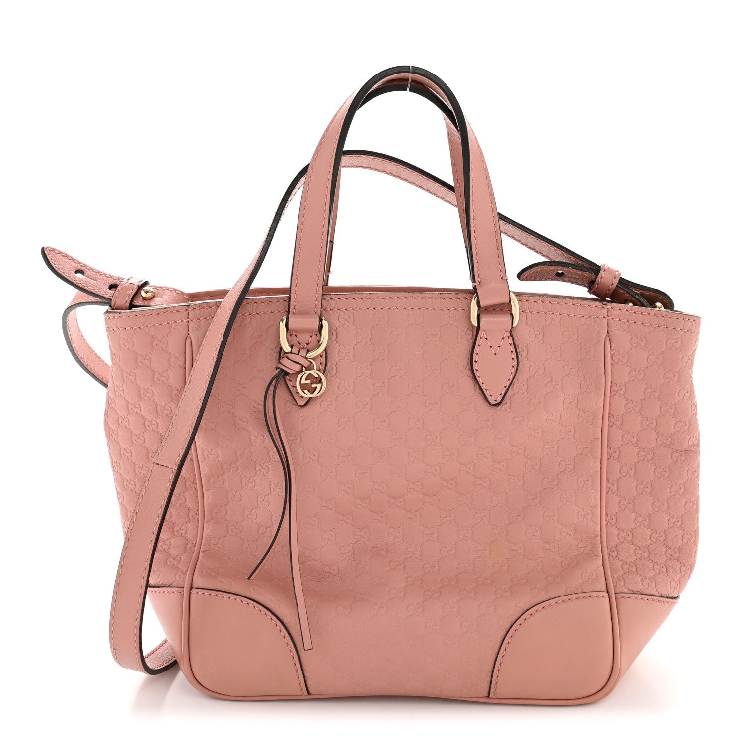 Gucci Microguccissima Small Bree Tote Soft Pink