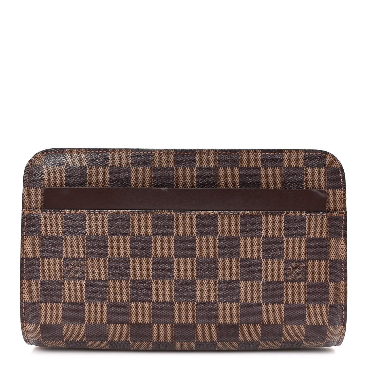 Louis Vuitton Damier Ebene Pochette Saint Louis Clutch